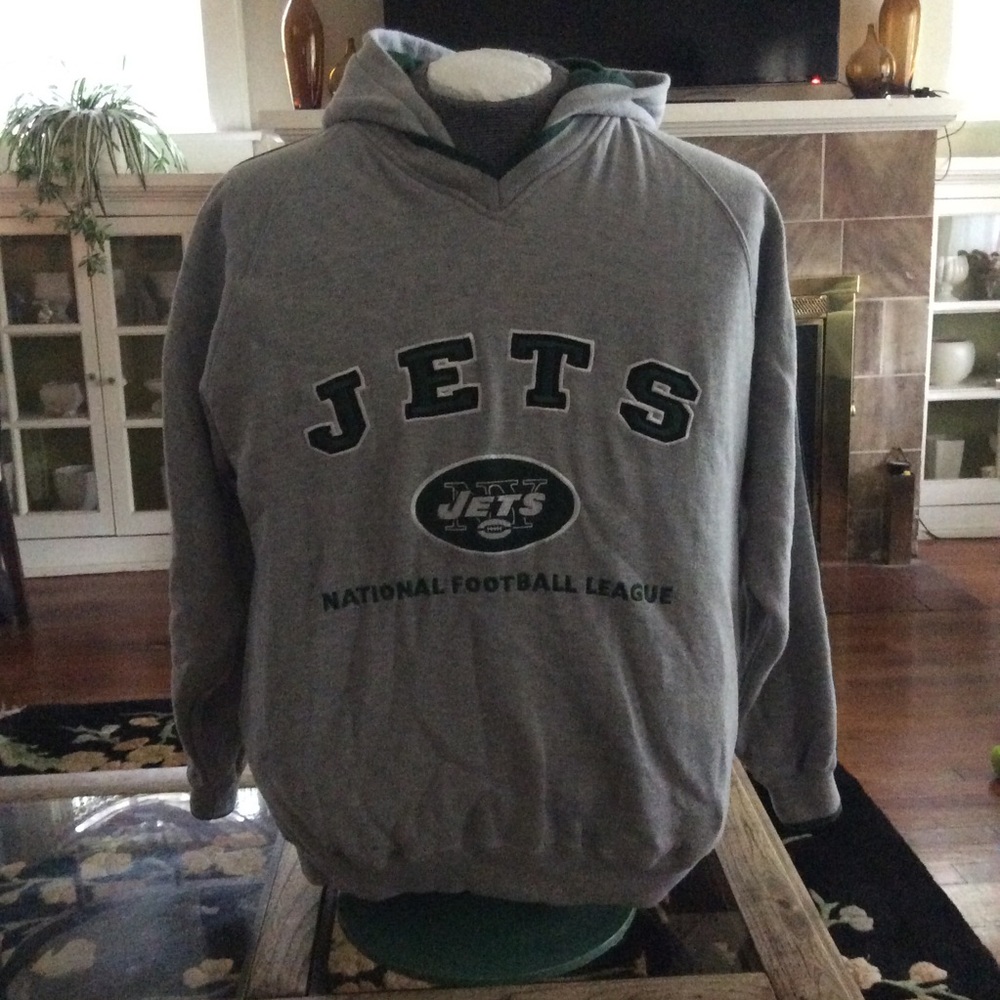 Vintage Lee Sport Ny Jets Hoodie Gem